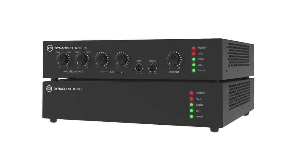 Dynacord ra mắt U Series – Dòng amply mixer siêu nhỏ gọn cho không gian thương mại