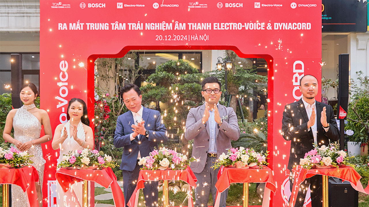 Electro-Voice Việt Nam ra mắt Trung tâm trải nghiệm âm thanh và dòng loa ZLX G2 tại Hà Nội