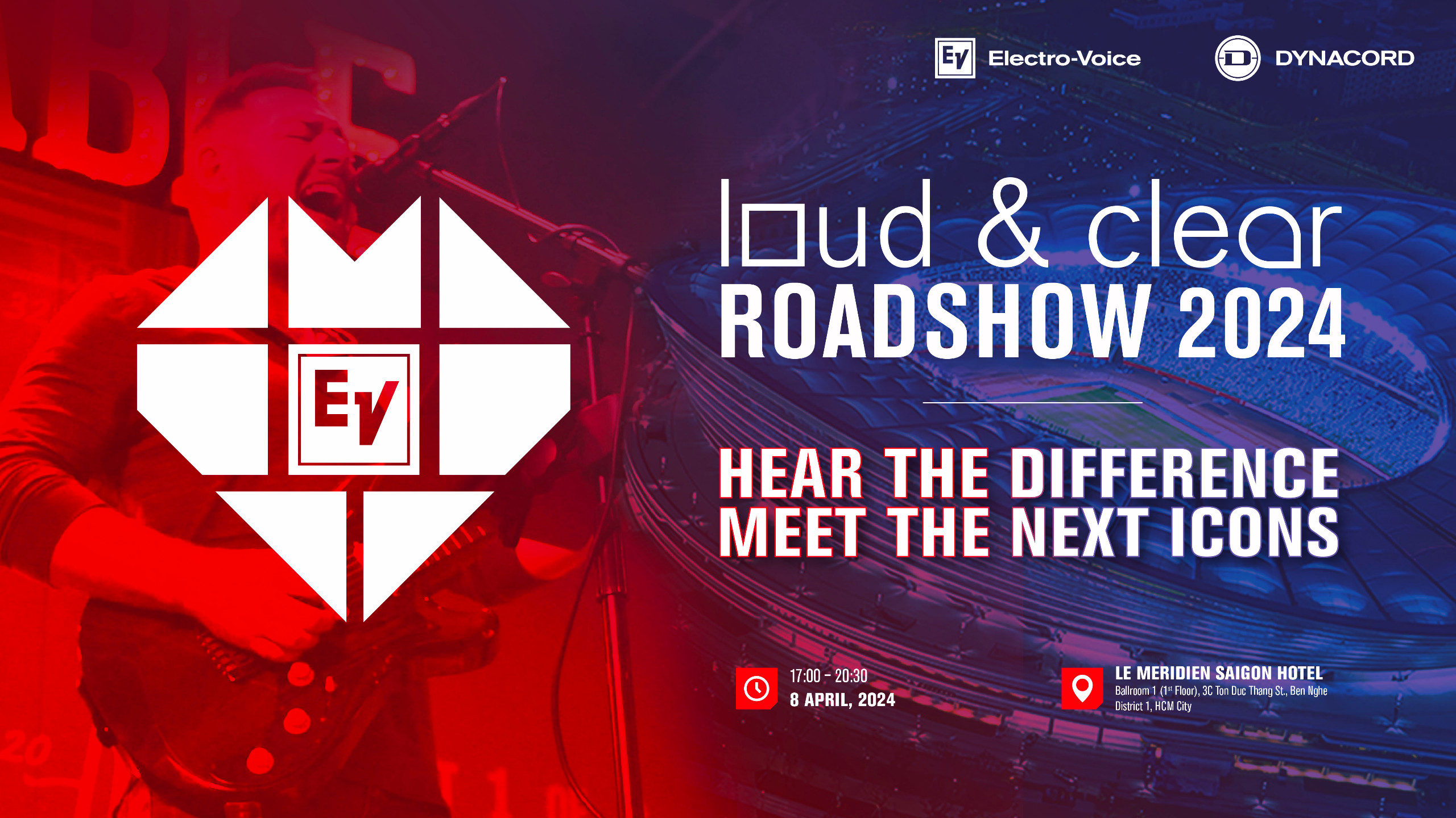 Electro-Voice mang chất âm quốc tế về Việt Nam với “Loud & Clear” 2024